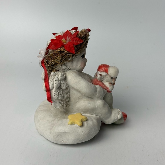 Dreamsicles Collectables Exclusive Vintage Stocking Holder 1994 Figurine Used - Picture 4 of 6